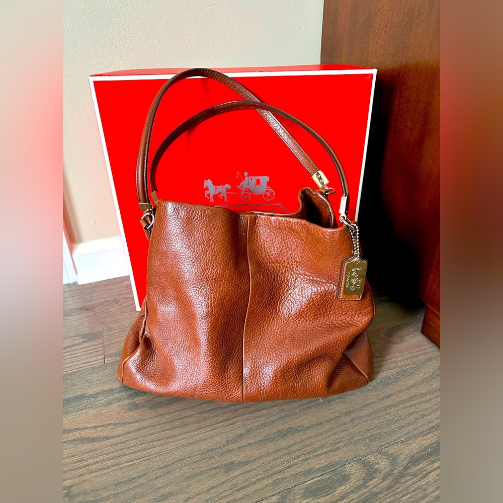Coach Women Shoulder Leather Bag